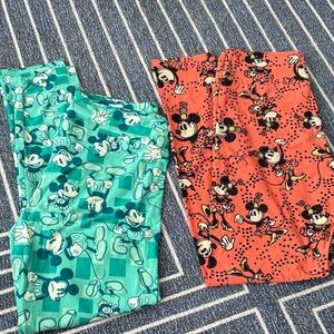 Disney Lularoe women’s leggings bundle